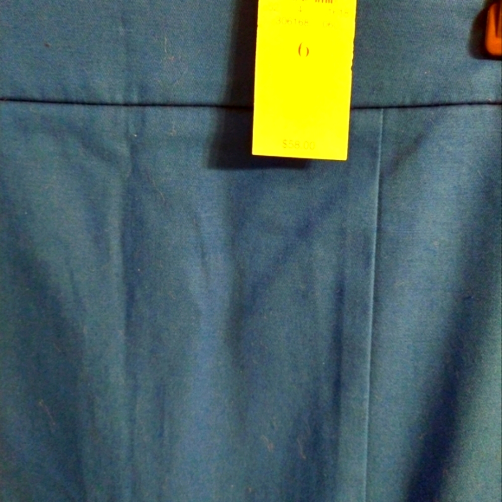 Blue mini skirt